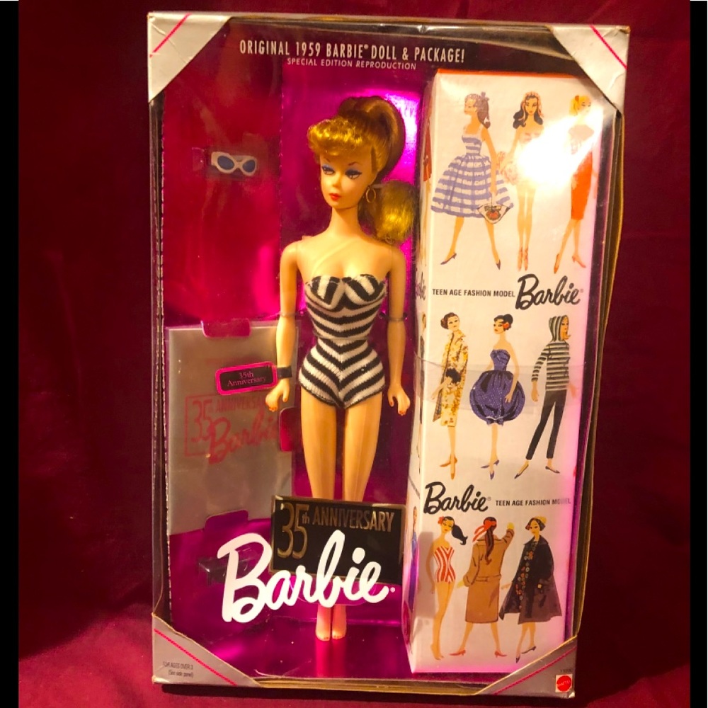 35th Anniversary Barbie 1959 Reproduction Edition